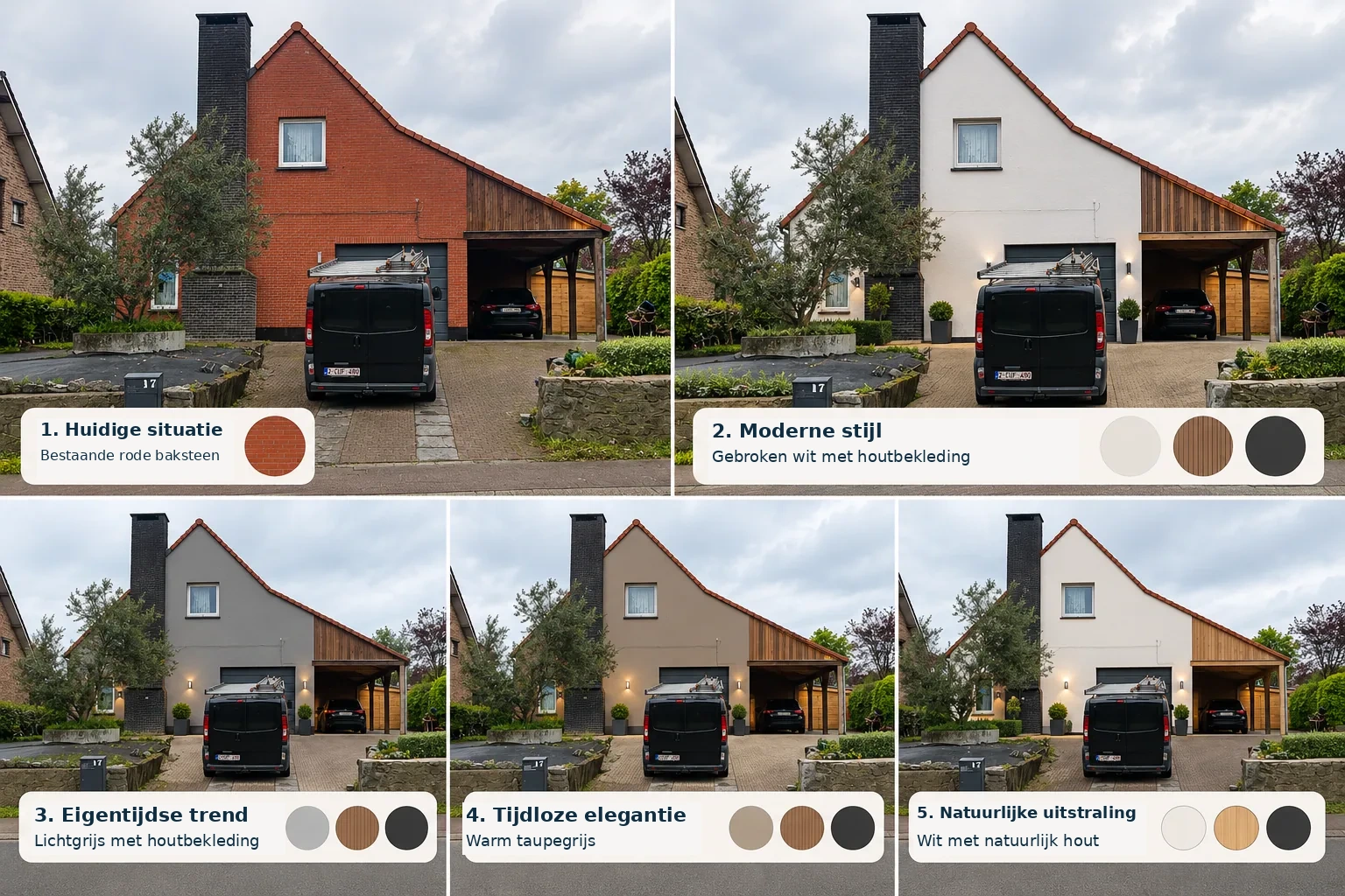 Facade colour comparison